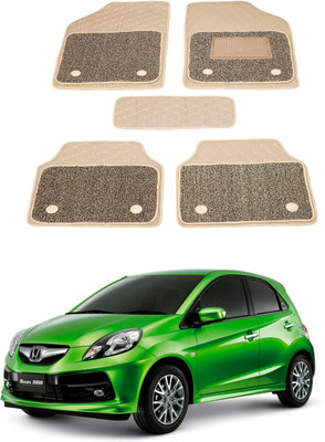 AYW Leatherite 7D Mat For  Honda Brio(Beige)