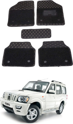 AYW Leatherite 7D Mat For  Mahindra Scorpio(Black)