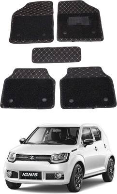 AYW Leatherite 7D Mat For  Maruti Suzuki Ignis(Black)