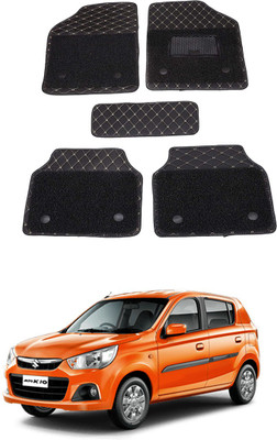 AYW Leatherite 7D Mat For  Maruti Suzuki Alto K10(Black)