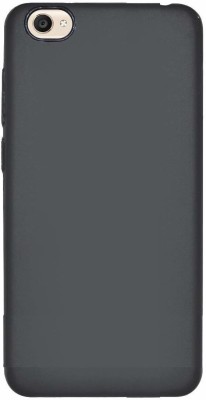 Coverage Back Cover for OPPO F1s(Black, Pack of: 1)