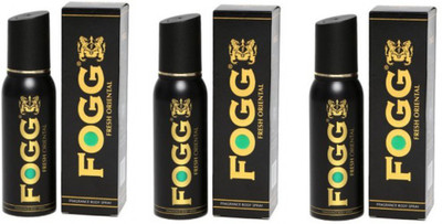 FOGG Fresh Oriental Deodorant Spray  -  For Men(360 ml, Pack of 3)