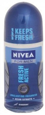 2% OFF on NIVEA Fresh Active Deodorant Roll-on - For Men(50 g) 2% OFF on NIVEA Fresh Active Deodorant Roll-on - For Men(50 g)
