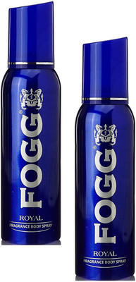 FOGG Royal Deodorant Each 120ml Pack Of 2 Body Spray  -  For Men(240 ml, Pack of 2)