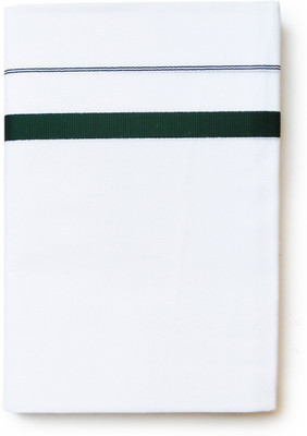 Chithra Fabrics 2.00'Meter | Parambariya Veshti With Attractive ½'Inch Dark Green Border Solid Men Dhoti