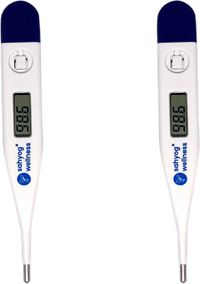 Sahyog Wellness TH01 - Pack of 2 Digital Thermometer(White, Blue)