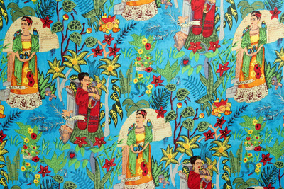 Ravaiyaa - Attitude Is Everything Cotton Blend Printed Multipurpose Running Fabric