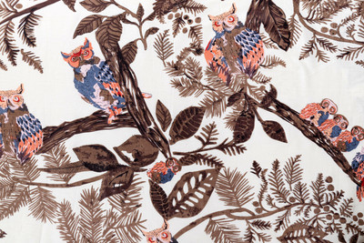 Ravaiyaa - Attitude Is Everything Cotton Blend Printed Multipurpose Running Fabric