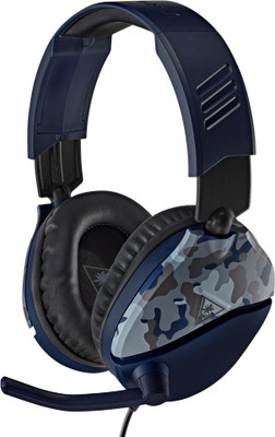 Turtle Beach Recon 70 Wired(Blue Camo, On the Ear)