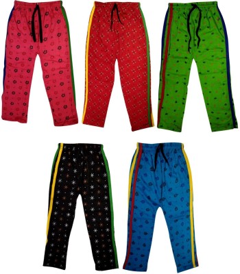 TohuBohu Track Pant For Boys & Girls(Multicolor, Pack of 5)