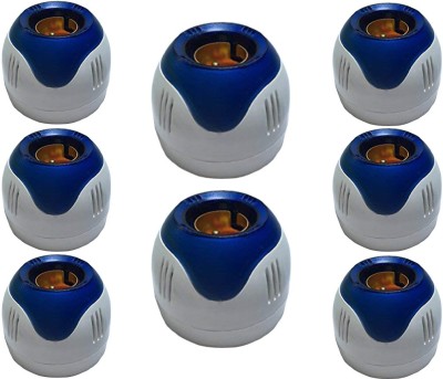 Electro Factory Light Socket - Fancy Batten Bulb Holder Light Socket Socket(Blue, Pack of 8) Plastic Light Socket(Pack of 8)