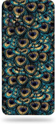OggyBaba Realme 6, Realme6 Mobile Skin(( Peacock Feather With Gloss Finish ))