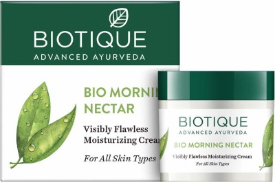 BIOTIQUE Bio Morning Nectar Flawless Moisturizing Cream, 50g(50 g)