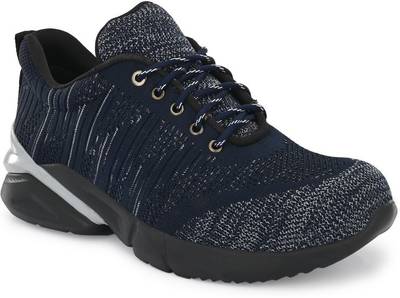 Ozarro Blue Canvas Light Weight Steel Toe Safety Shoes (S4420) Steel Toe Canvas Safety Shoe