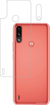 Vatsin Back Screen Guard for Motorola E7 Power(Pack of 2)