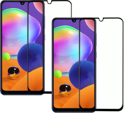 ISAAK Edge To Edge Tempered Glass for Samsung Galaxy A32(Pack of 2)