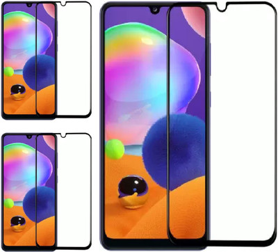 ISAAK Edge To Edge Tempered Glass for Samsung Galaxy A32(Pack of 3)