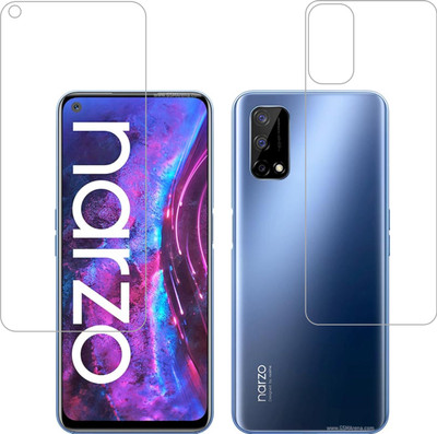 Vatsin Front and Back Screen Guard for Realme Narzo 30 Pro 5G(Pack of 2)