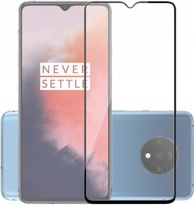 Mersal Edge To Edge Tempered Glass for One Plus 7T, (Premium Edge To Edge Full Glue Branded Glass)(Pack of 1)