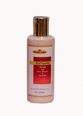 KHADI INDIA herbal red sandal scrub Scrub(210 ml)