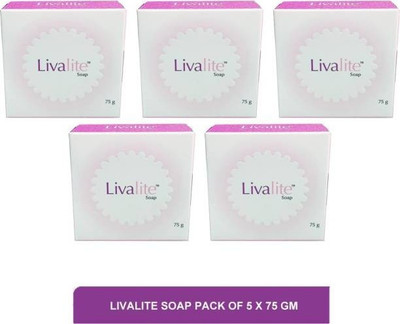 Livalite face soap 5 75(5 x 75 g)