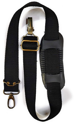 START NOW Gun Belt, Hand-Made, Made up of Cotton, a Buckle Used for Easy Attachment and a Fully Rubberized Gripper for a Perfect Grip. (Jet Black) Strap(Jet Black)