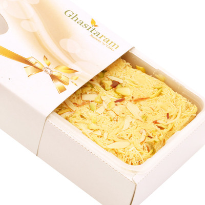 Ghasitaram Gifts Diwali Sweets - Soan Papdi Box(200 g)