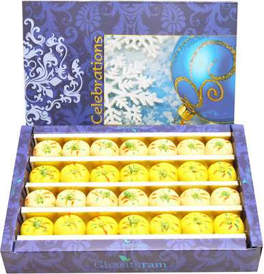 Ghasitaram Gifts Diwali Sweets - Mawa Peda Box(800 g)
