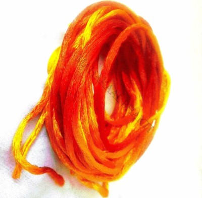 Maharshiya Mauli Thread Sacred Thread Silk Mouli for Pooja Religious Kalava Thread 5 Meter Thread(5 m Pack of1)