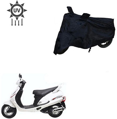 saanvi Two Wheeler Cover for Mahindra(Duro, Silver)