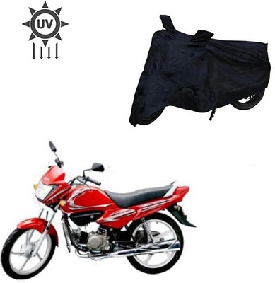 Atulit enterprises Two Wheeler Cover for Hero(Splendor NXG, Black)