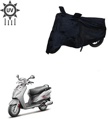 Atulit enterprises Two Wheeler Cover for Hero(Moto Corp Duet, Black)
