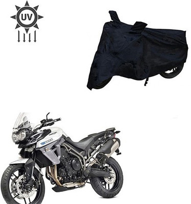Feel heaven Two Wheeler Cover for Universal For Bike(Black)