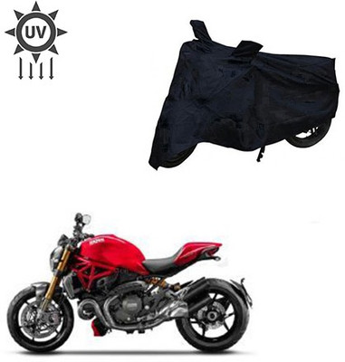Atulit enterprises Two Wheeler Cover for Ducati(Monster 795, Black)