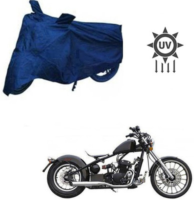 RPSENTTERPR Waterproof Two Wheeler Cover for Harley Davidson(Bobber 350, Blue)