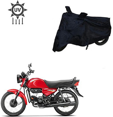 Atulit enterprises Two Wheeler Cover for Hero(HF Dawn, Black)