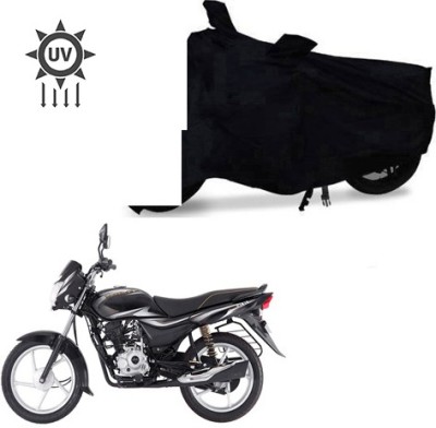 Atulit enterprises Two Wheeler Cover for Bajaj(Platina 100 DTS-i, Black)