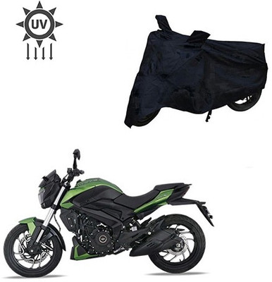 Feel heaven Two Wheeler Cover for Bajaj(Dominar, Black)