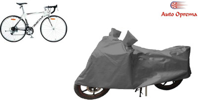 Auto Oprema Waterproof Two Wheeler Cover for Universal For Bike(Grey)