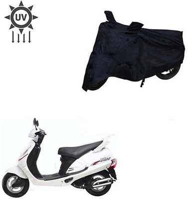 Atulit enterprises Two Wheeler Cover for Mahindra(Rodeo, Black)