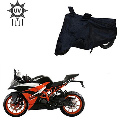 Atulit enterprises Two Wheeler Cover for KTM(RC 200, Black)