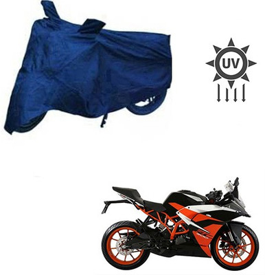 RPSENTTERPR Waterproof Two Wheeler Cover for KTM(RC 390, Blue)