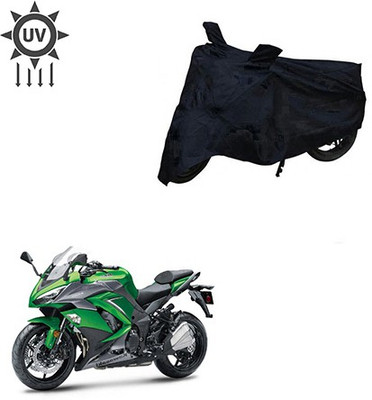 saanvi Two Wheeler Cover for Kawasaki(Ninja 1000, Silver)