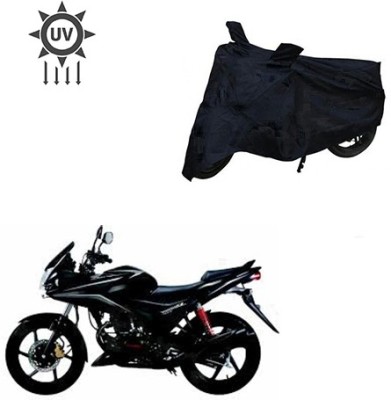 Feel heaven Two Wheeler Cover for Honda(CBF Stunner, Black)