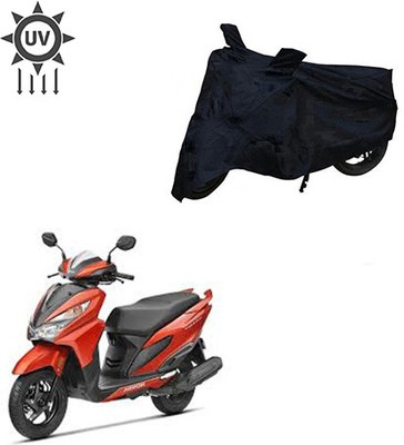 Atulit enterprises Two Wheeler Cover for Honda(Grazia, Black)