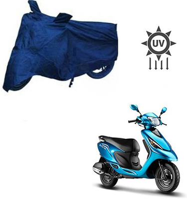 RPSENTTERPR Waterproof Two Wheeler Cover for TVS(Zest, Blue)