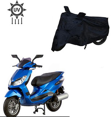 Atulit enterprises Two Wheeler Cover for Bajaj(Sunny, Black)
