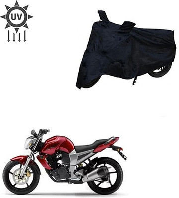 Atulit enterprises Two Wheeler Cover for Yamaha(FZ16, Black)