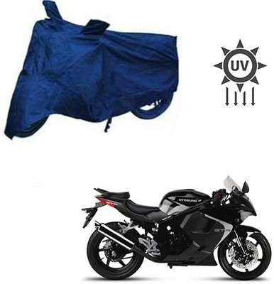 RPSENTTERPR Waterproof Two Wheeler Cover for Hyosung(GT250R, Blue)