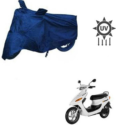 RPSENTTERPR Waterproof Two Wheeler Cover for Indus(Yo Electron, Blue)